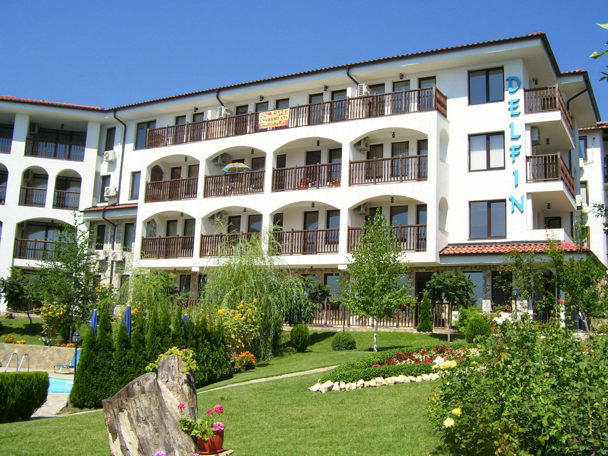 Delfin Apart Complex Sveti Vlas Εξωτερικό φωτογραφία