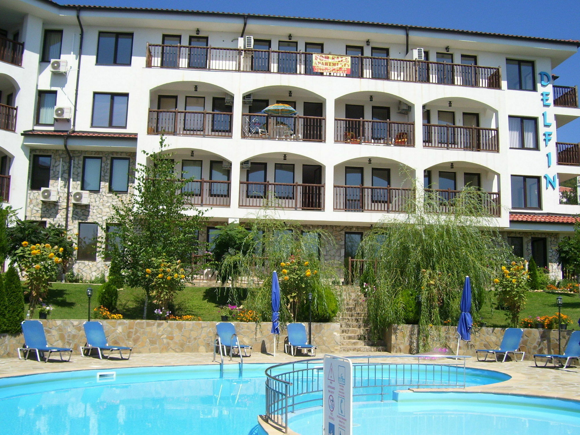 Delfin Apart Complex Sveti Vlas Εξωτερικό φωτογραφία